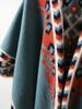 Winter Women Scarf Layers Poncho Elegant Lady Retro Boho Print Tassel Wraps Shawl Warm Scarve Capa Para Mujer Pashmina Cloak New