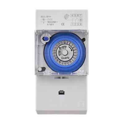 Interruttore timer meccanico 24 ore DC 12V Intervallo di 30 minuti 48 volte ON/OFF programmabile
