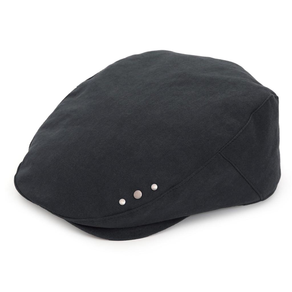 Vintage Classic Stud Detail Standard Size Unisex Painter Beret Hunting Retro Cap Korean Hat [UNDERCONTROL] 4-Season Women's (Stud Navy)