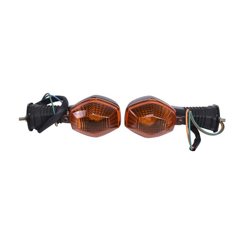 Motorcycle Turn Signals Indicator Blinker for Suzuki V-Strom DL650 DL1000 SV650 SV1000, 3-Wire Amber Running Light Dual Function Refit
