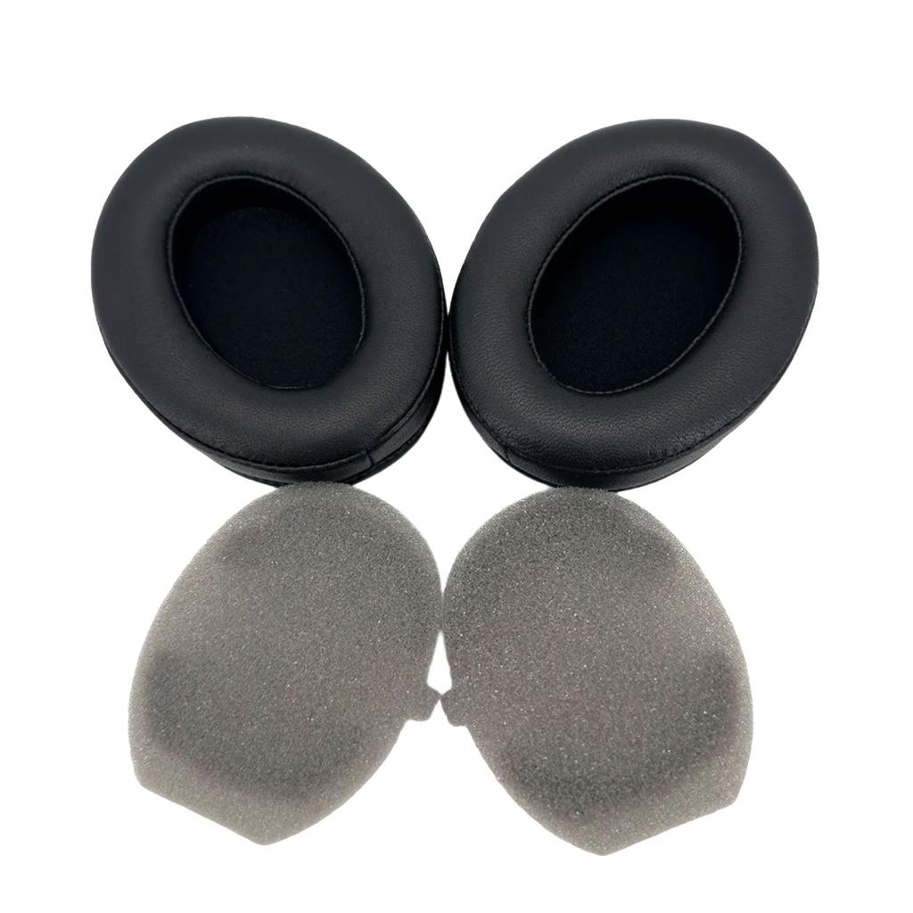 Soft Sheepskin Earpads Noise Reduction Ear Covers Ear Earmuff for WH-1000XM3 Headphones Enhances Auditory Comfort