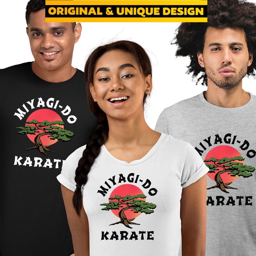 Karate TShirt MIYAGI Movie Daniel Cobra TV 80 Retro Gift TEE UK L