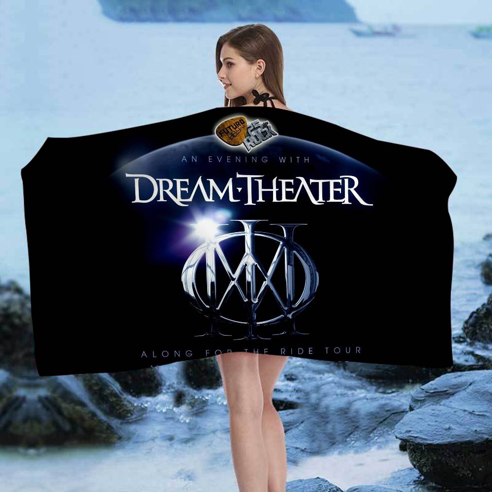

D-Dream Theater Heavy Rock Band Microfiber Blanket Quick Drying Beach Towels Oversized Super Absorbent Pool Towel Blanket W40*H60(CM)