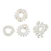 Korean Style Transparent Hair Ring Elastic Pearl Ponytail Holder  Female/Children