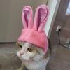 Easter Pet Costume: Shiny Rabbit Ears Hat for Cats and Dogs