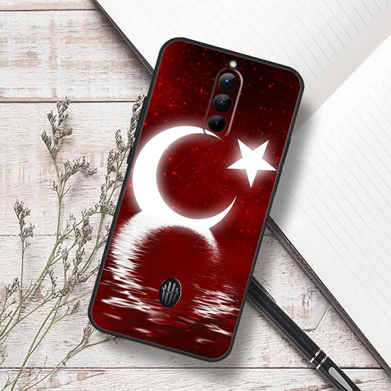 Turkey Turkish Flag Case For ZTE Nubia RedMagic 10 Air 5G 6 7 6S 7S Pro RedMagic 10S 9S 8S 8 9 10 Pro Plus Cover