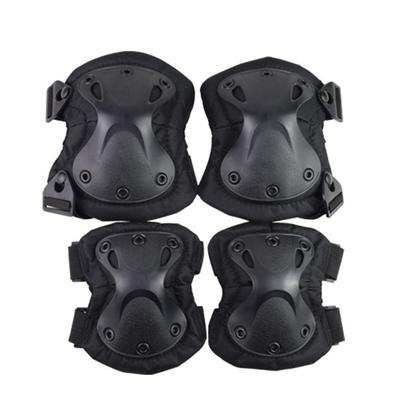 Knie- und Ellbogenschützer-Set Motorrad Knie- und Ellbogenschützer für Erwachsene Radfahren Biken Nylon