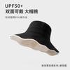 Double-Sided Extra Wide Brim Bucket Hat Women - Upf50+ Sun Protection Beach Hat For Face Covering, Summer Sand Travel