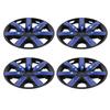 4Pcs Car Hub Cap 19in Sporty Look Protective Buckle Installation Wheel Hub Cap Cover for Model Y