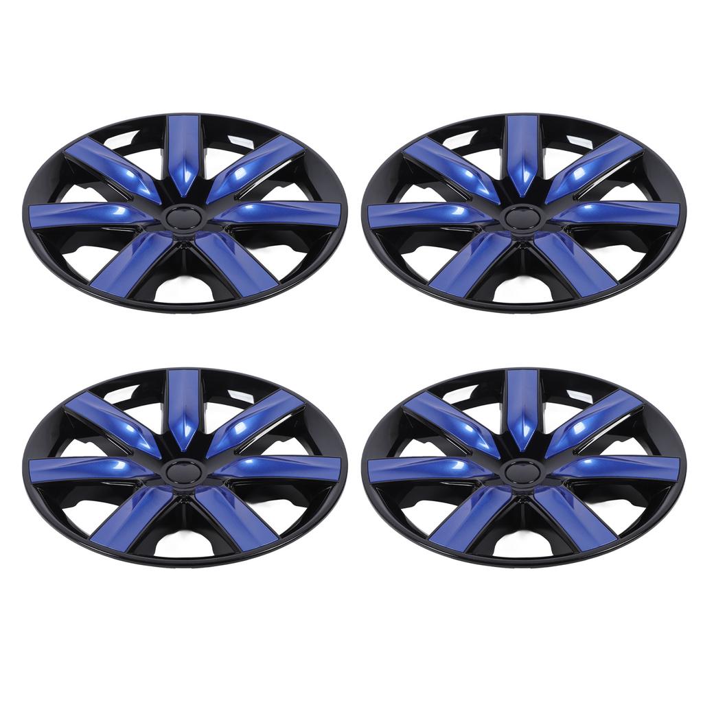 4Pcs Car Hub Cap 19in Sporty Look Protective Buckle Installation Wheel Hub Cap Cover for Model Y