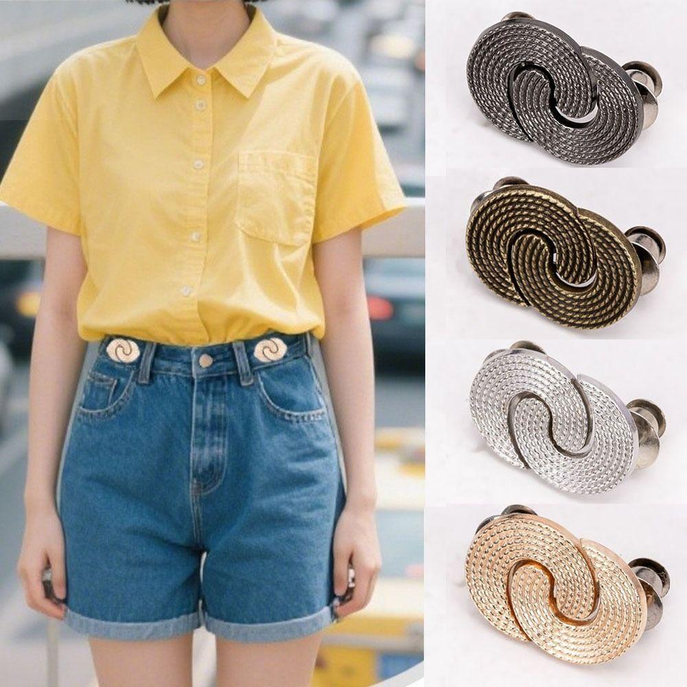 Waist Tightening Tool Waist Buckle Adjustable Pants Pins New Brooches  Dress Decoration