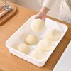 1/2 Pieces Air Tight Dough Proofing Box with Cover Food Grade Pizza Dough Box Sturdy Dough Containers Bread Making