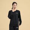 Li-Ning Minimalist Sports Printed Sweatshirt Unisex Sweatshirts Black AWDUB81-1