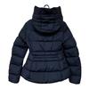 Moncler Short Nylon AVOCE Down Jacket Navy Nylon Used