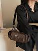 Maillard Color Crossbody Bag: Trendy, Versatile, Stylish Shoulder & Underarm Accessory