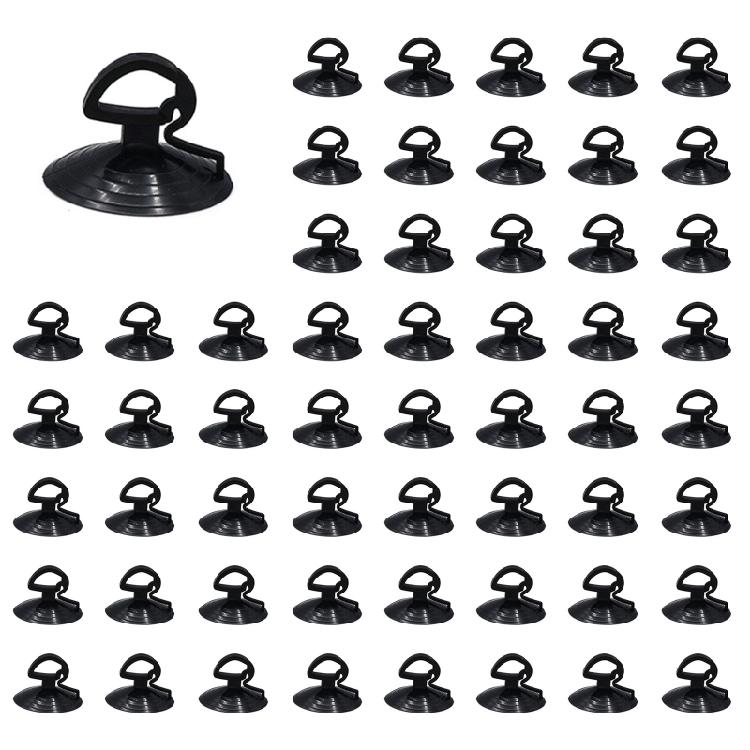 

100 Pack Sturdy Suction Cups Tie Downs for Car Awning Camping Tarp Boat Travel 1