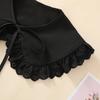 Sweet Lace False Collar Adjustable Decorative Lace Neckline Blouse Shoulders Fake Collar  Gift