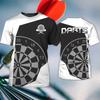 3d Darts Print T Shirt For Men New Fashion Shooting Game O-neck Short-sleeved Outdoor Sportswear Oversized T-shirt Male Clothing
