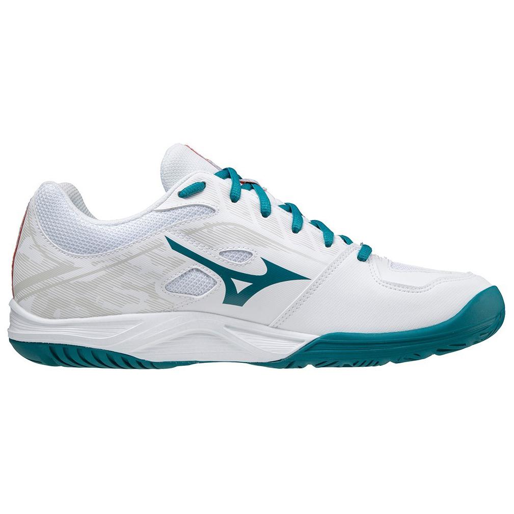 Mizuno Break Shot 3 Ac Low Top Tennis Shoes Men Sneakers White Green 61GA214085