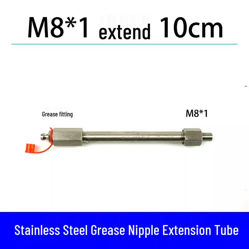 304 Stainless Steel Grease Nipple Extension Tube
