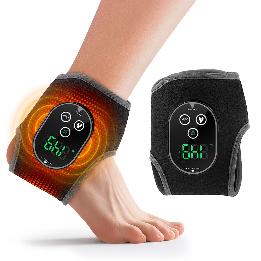 Hot Compress Ankle Massager: Rechargeable Foot & Ankle Joint Relaxation Device