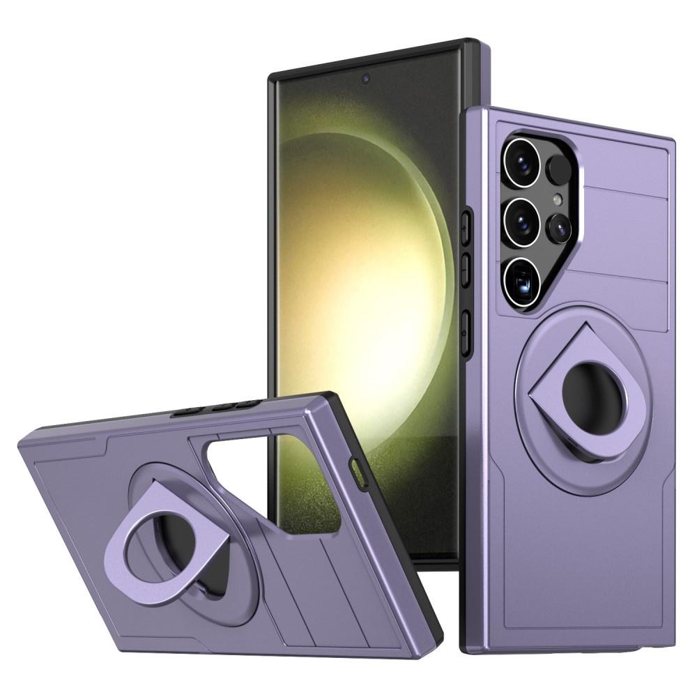 MagSafe Case for Samsung Galaxy S24 Ultra, Military Magnet, Purple