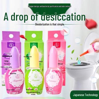 One Drop Deodorant: Aromatic Toilet Bowl Odor Eliminator & Indoor Air Freshener