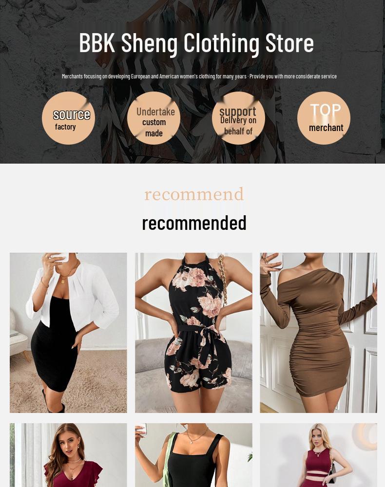 Chic Cross-Border Suit: Sleeveless Suspender Dress & Cardigan Set for All Seasons