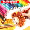 120/150/180 Colors Professional Wood Colored Pencils Set Oil HB Drawing Sketch For School Draw Sketch Art Supplies Water-soluble Colored Pencils
