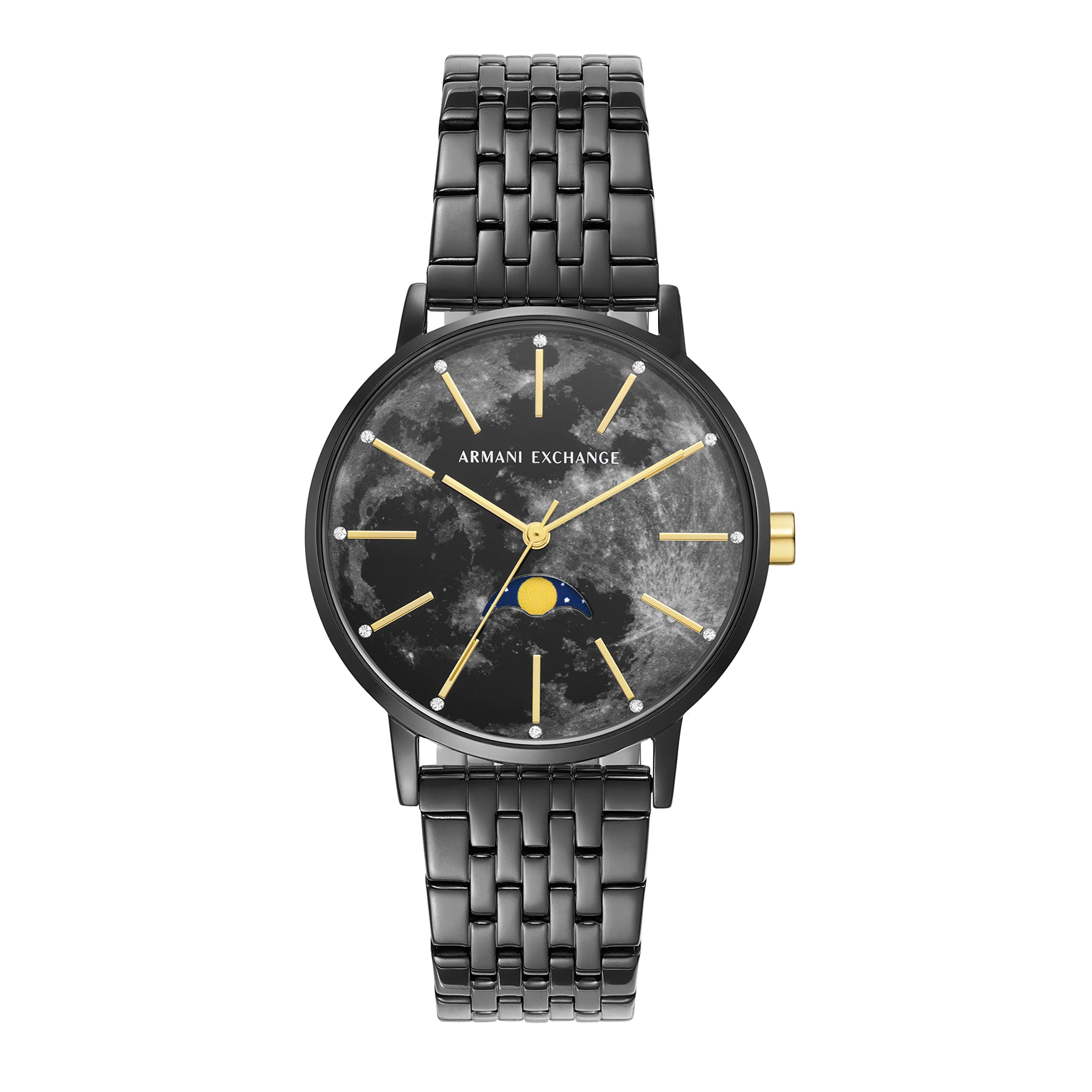 

[AX Armani Exchange] Watch AX5587 Women s Black Genuine Imported Product