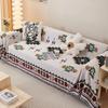 Cute Cartoon Sofa Cover with Tassels Modern Throw Blanket for Bed Couch Outdoor Camping Picnic Mat