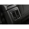 For Jeep Compass 17-2021 Carbon Fiber Rear AC Air Outlet Vent Cover Trim 1pcs
