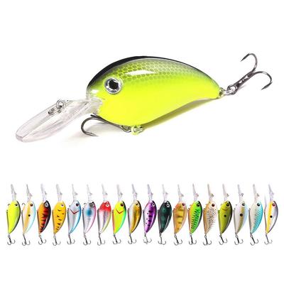 Yediao 1 szt. Płytkie nurkowanie Crankbait z ostrym haczykiem 10cm 14g Sztuczna twarda przynęta Wobbler Bass Sprzęt wędkarski na szczupaka
