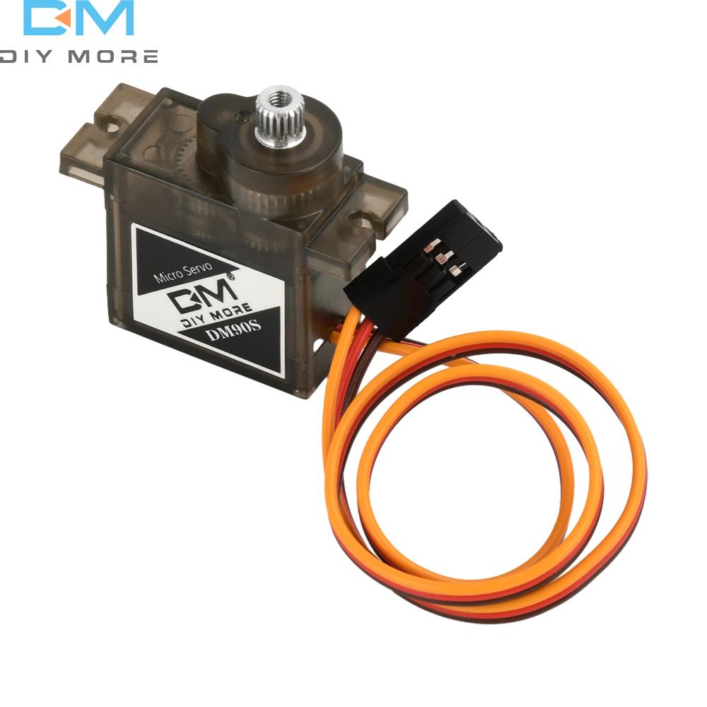 New MG90S Metal Gear Servo SG90 Rotation Angle 180℃/360℃ 12g For RC Helicopter Plane Boat Car MG90 RC Robot