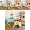 Hello Kitty Cartoon Nylon Shoulder Bag For Daily Use With Lightweight Design For Girls