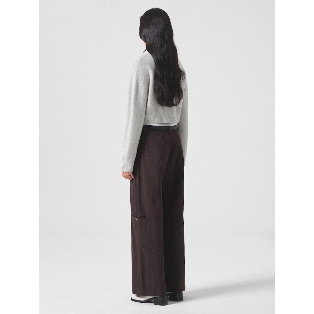 8SECONDS Cotton Wide Carpenter Pants Brown