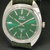 INDIAN VINTAGE HMT KOHINOOR HAND-WINDING MENS GREEN COLOR DIAL WATCH A440967-4