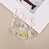 DIY Silicone Mold Crystal Earrings Pendant Silicone Mold Decorative Epoxy Mold