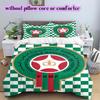 Morocco National Football Team Pattern Bedding,Quilt Set Quilt Cover Pillowcase Home Birthday Gift (1*duvet Cover+2*pillowcase,without Core)