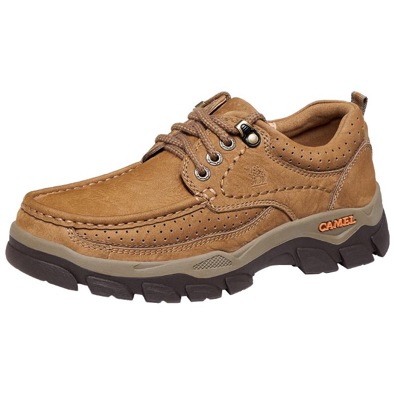 CAMEL Men s Suede Leather Casual Work Shoes 40