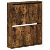 Wall Mounted Shoe Cabinet DELFT 71 X 17 X 86 Cm Engineered Wood