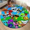 Sprunki Rond Vloerkleed, Tapijt voor Woonkamer Slaapkamer Bank Speelkamer Decoratie, Antislip Vloermat