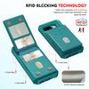 Custodia per Telefono per Google Pixel 9 Pro XL 8 7 Pro 9A 8A 7A 2 in 1 Portafoglio Magnetico Staccabile con Porta Carte Copertura Posteriore Protettiva