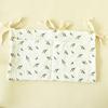 Baby Bedside Storage Bag With Double Pockets Made Of Cotton For Nursery Organization
