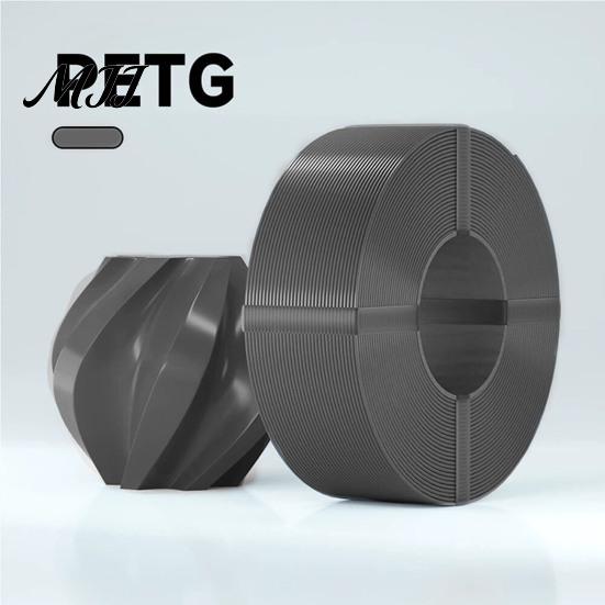 No Clog 3D Filament PETG Printer 1.75mm, High Precision Spoolless Printing Low Shrinkage Filament, Strong Toughness Fit Most FDM Printers