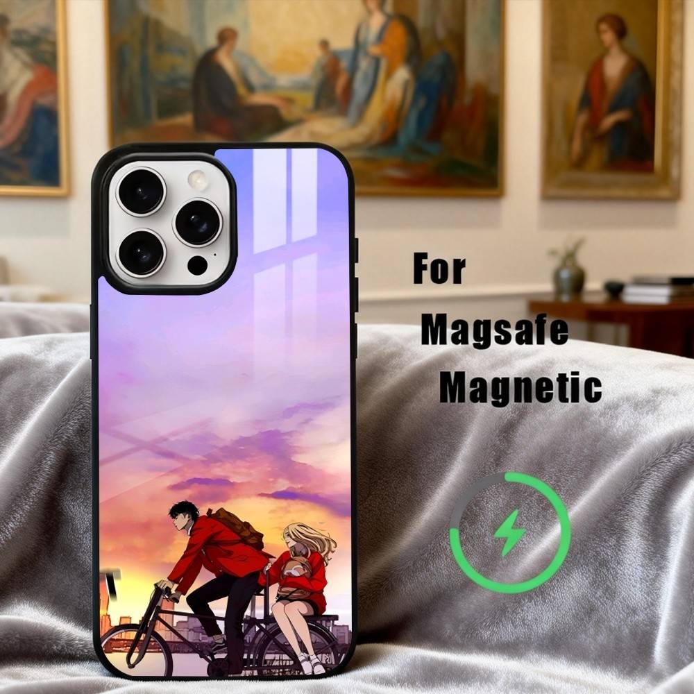 

Manga W-Wind B-Breaker-R Phone Case For iPhone 17,16,15,14,13,12,Plus,Pro,Max for Magsafe Magnetic Wireless Charging iPhone14Plus