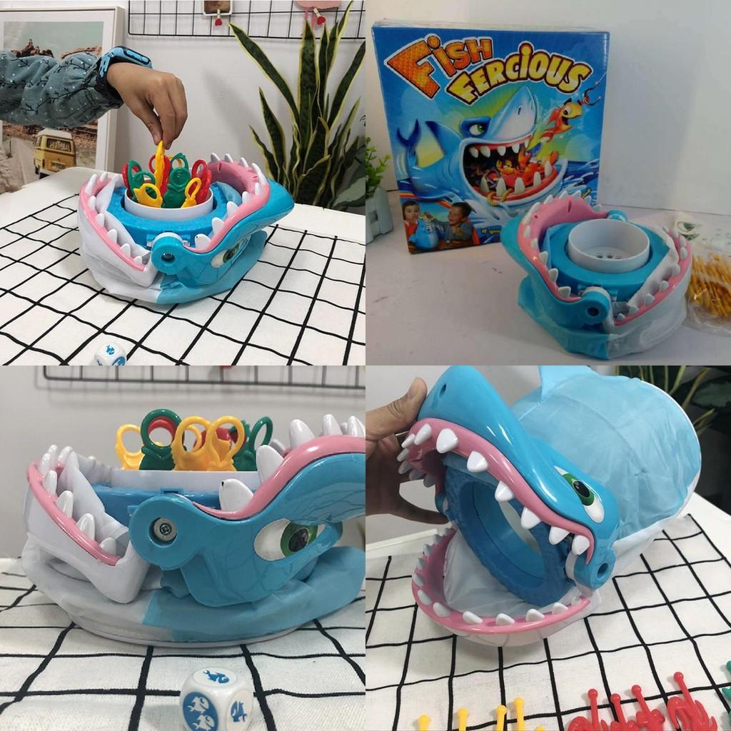 Fesselndes interaktives Familienspielzeug-Set mit entzückendem Hai-Design für Kinder und Eltern