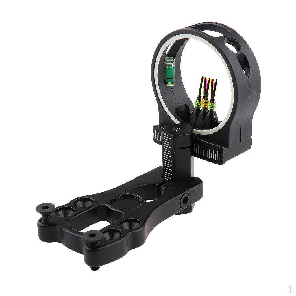 

Алюмінієвий сплав Волоконно-оптичний 5-піновий приціл для лука Мисливський Для