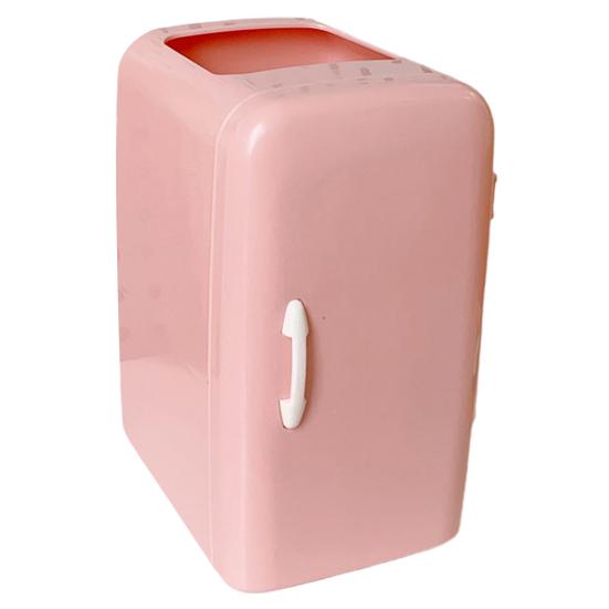 Прекрасный держатель для ручек креативная форма холодильника большая емкость держатель для кистей для макияжа модная чашка для карандашей для студентов розовый 850₽