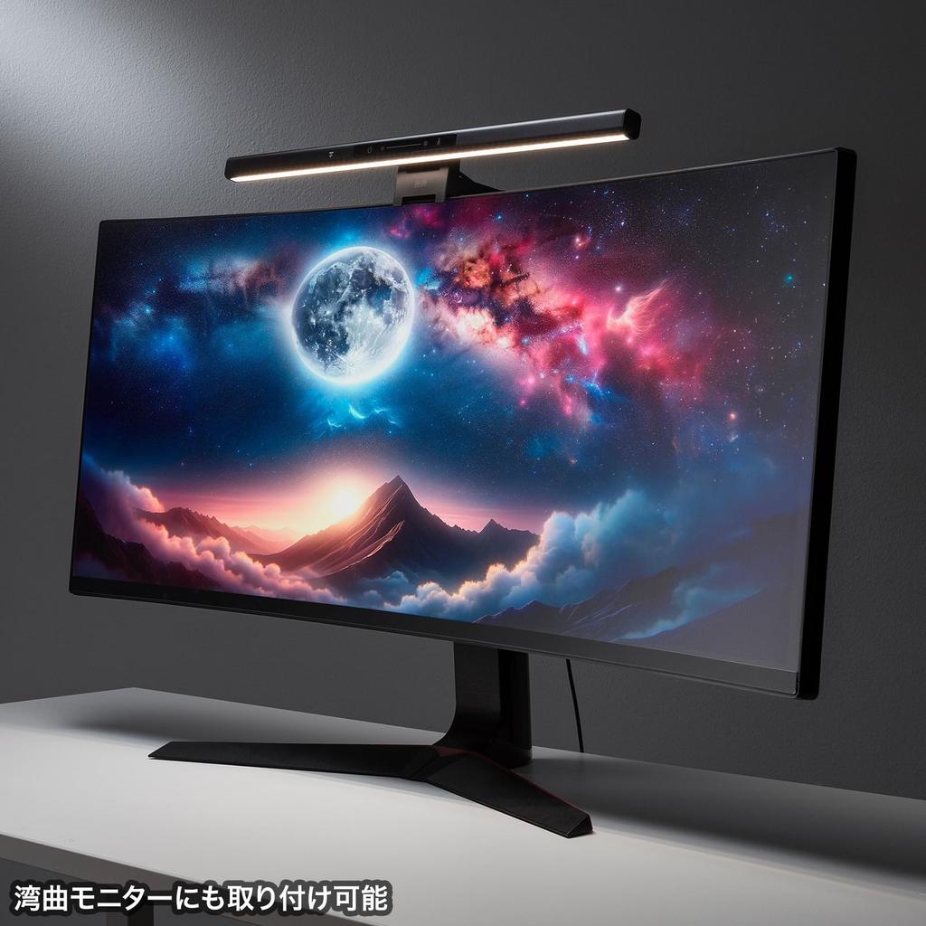 Sanwa Supply Monitor Light sensor (with ON/OFF function) LED-CLP5UBK